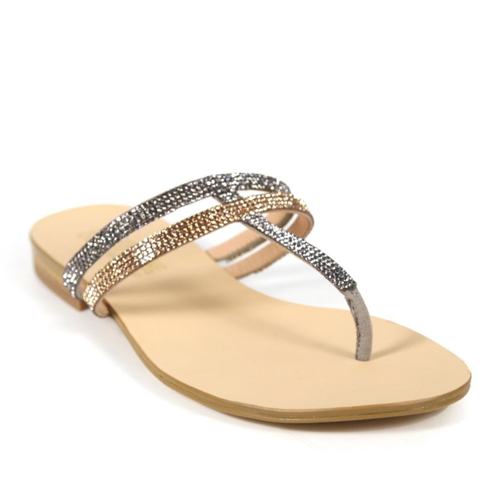 *Price cut*Catherine Malandrino Metallic Sandals